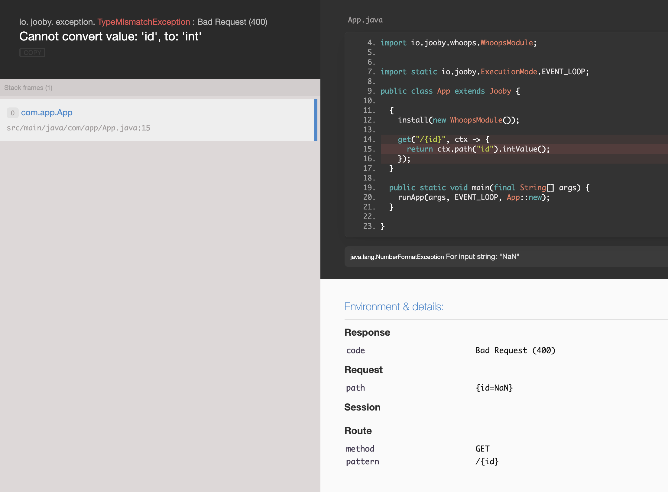 PHP 7 - Error Handling